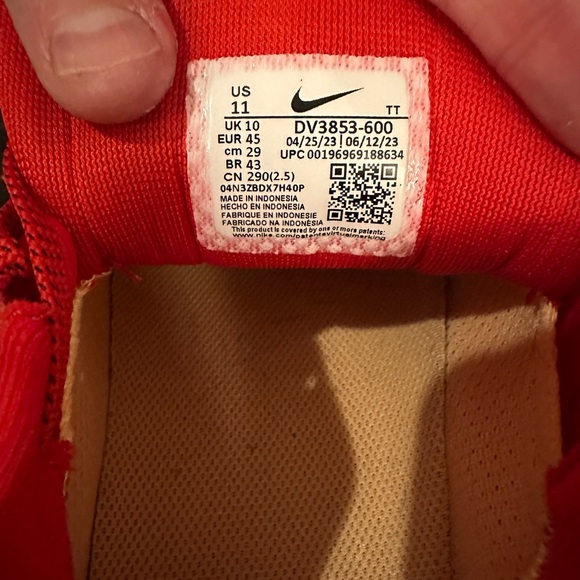 NWOT Men’s Nike running Pegasus 40 size 11 - Picture 6 of 7